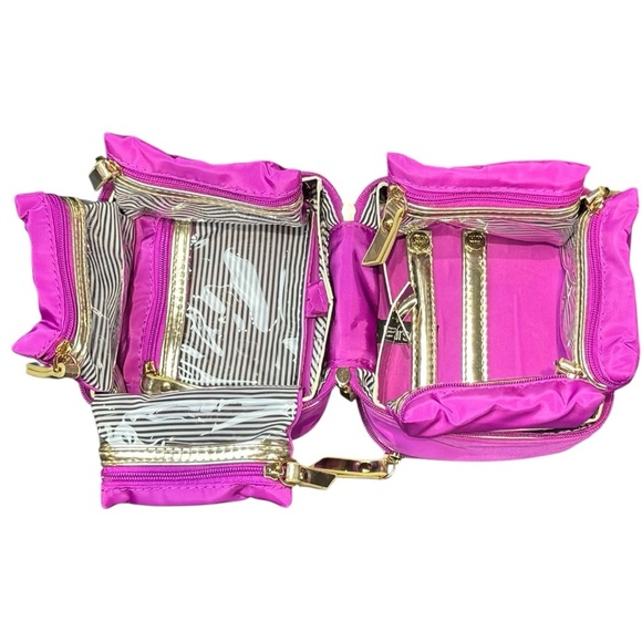 NWOT PurseN Tiara Jewelry Box Travel Case Organizer Pink - Picture 7 of 9